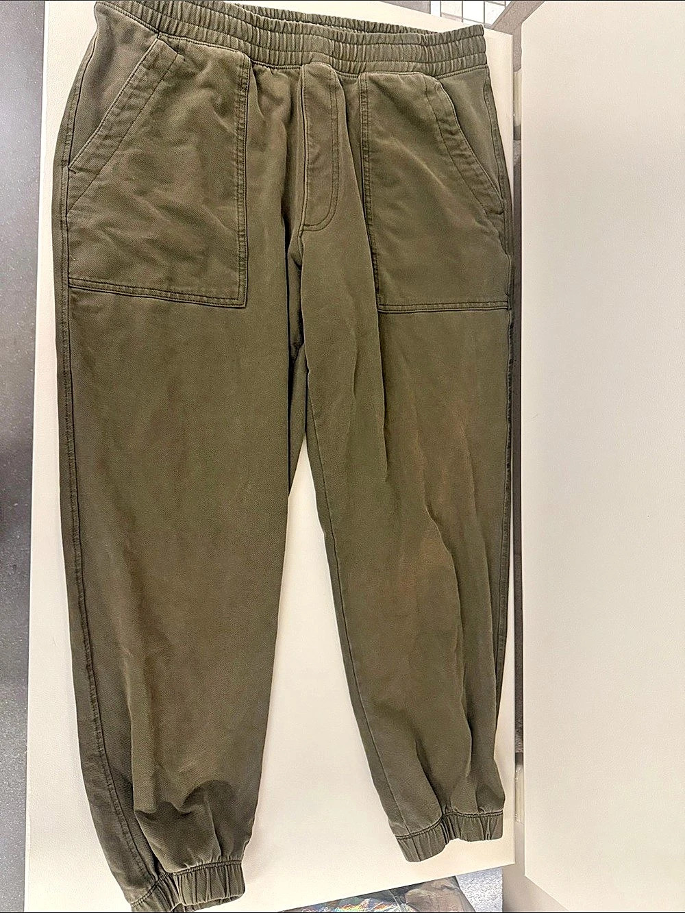 Uniqlo Utility Jogger Pants Olive Jogger Pants Size XL Like New